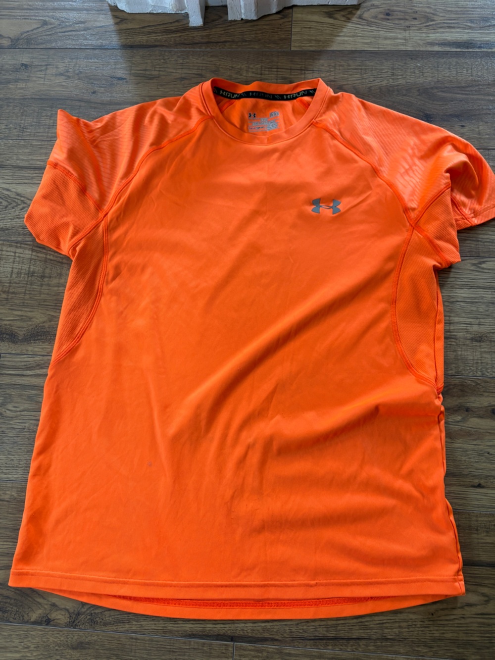 Under Armour Orange Short Sleeve HeatGear Shirt